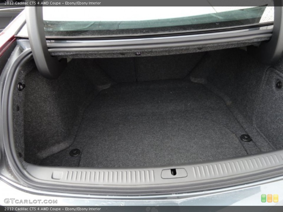 Ebony/Ebony Interior Trunk for the 2012 Cadillac CTS 4 AWD Coupe #61603437