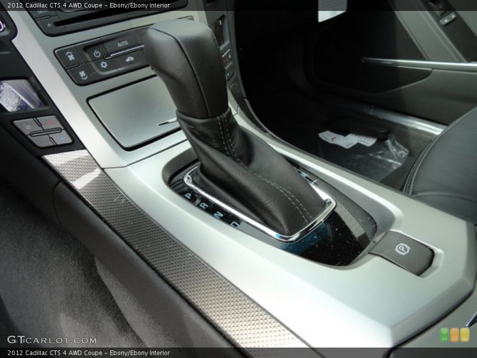 Ebony/Ebony Interior Transmission for the 2012 Cadillac CTS 4 AWD Coupe #61603470