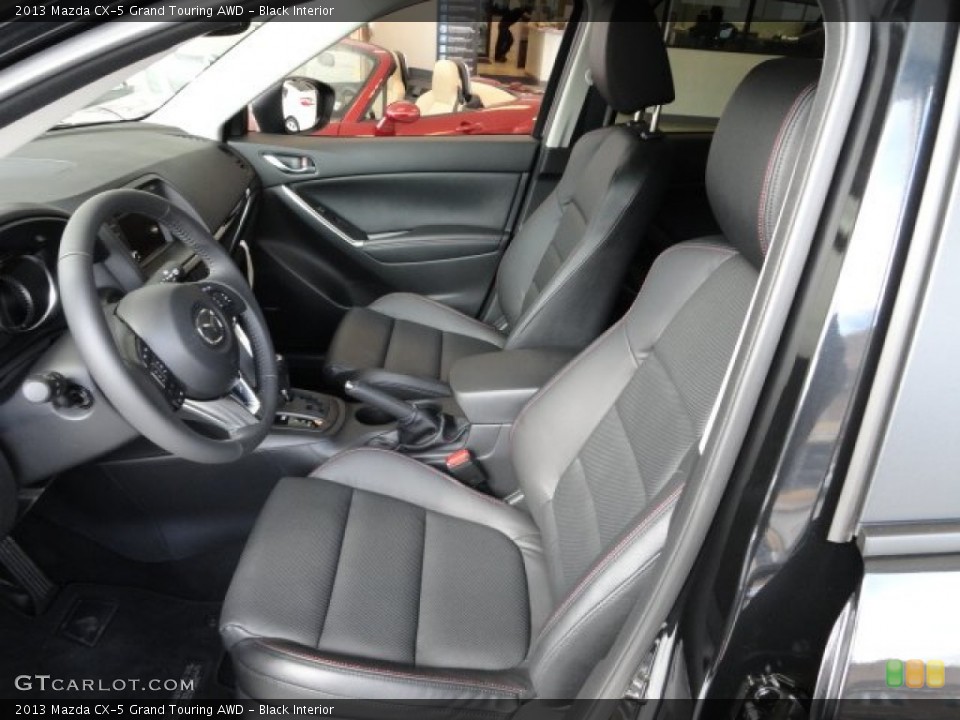 Black Interior Photo for the 2013 Mazda CX-5 Grand Touring AWD #61606656