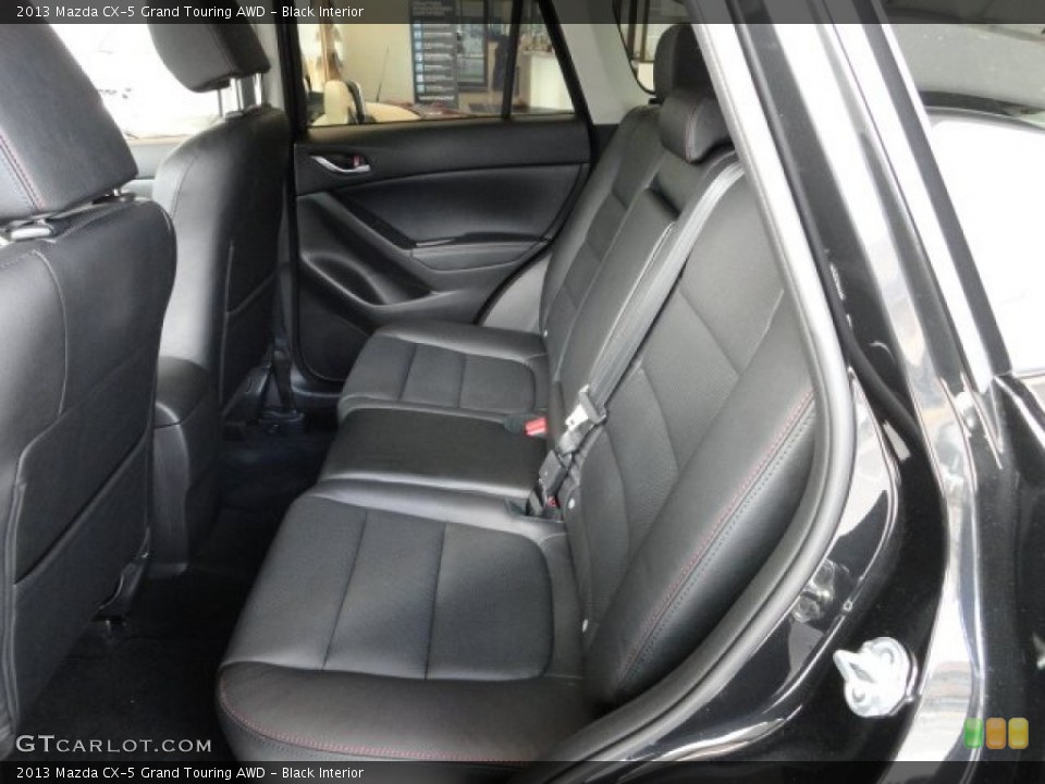 Black Interior Photo for the 2013 Mazda CX-5 Grand Touring AWD #61606665