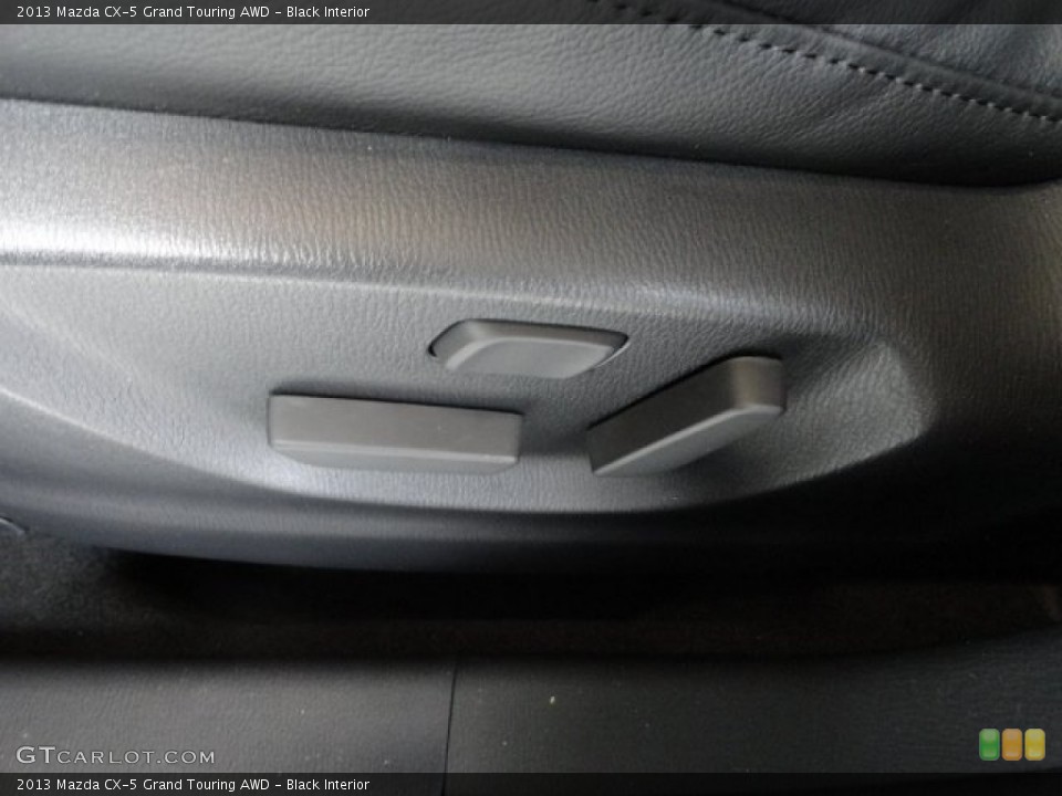 Black Interior Controls for the 2013 Mazda CX-5 Grand Touring AWD #61606698