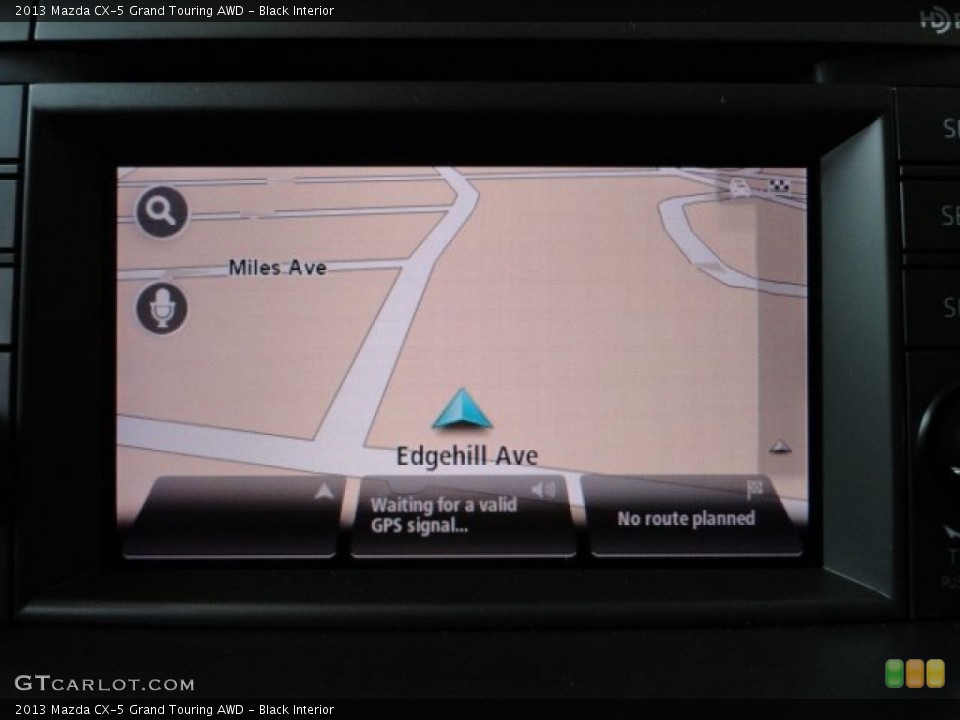Black Interior Navigation for the 2013 Mazda CX-5 Grand Touring AWD #61606725