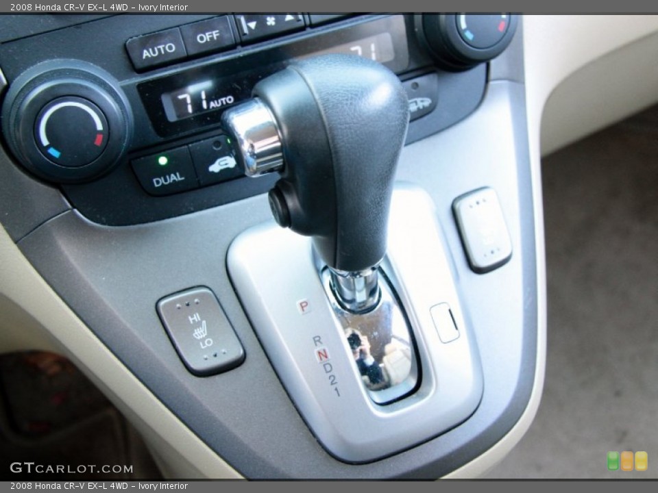 Ivory Interior Transmission for the 2008 Honda CR-V EX-L 4WD #61607859
