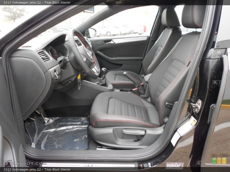 Titan Black Interior Photo for the 2012 Volkswagen Jetta GLI #61608612