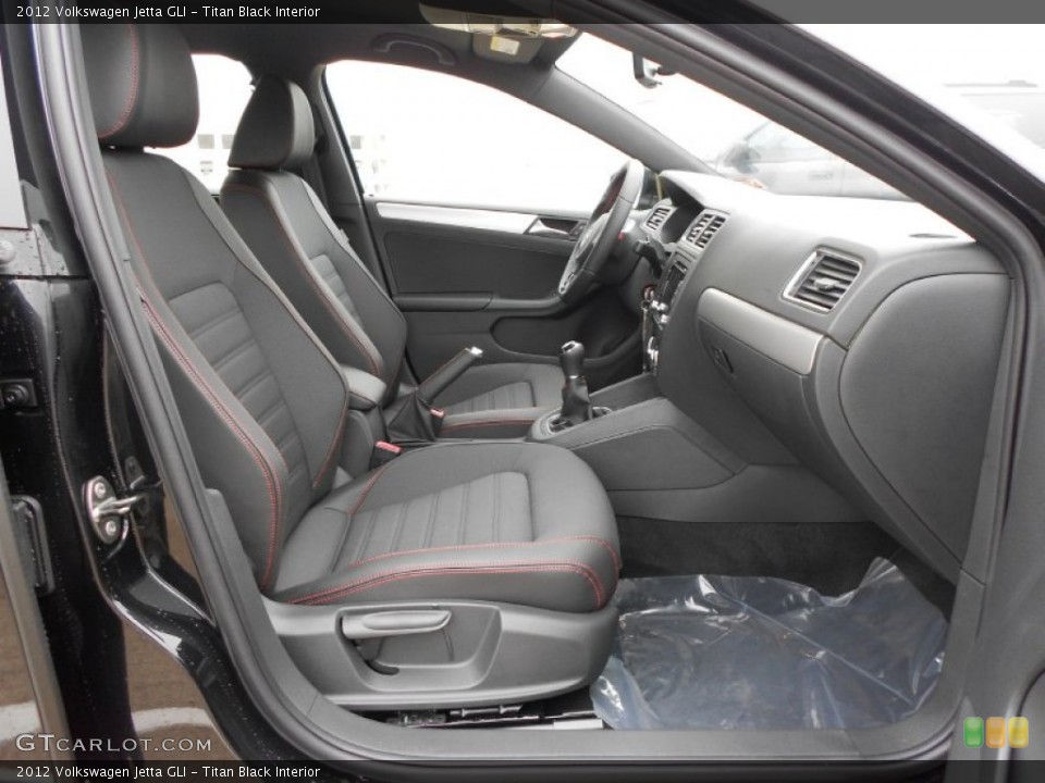 Titan Black Interior Photo for the 2012 Volkswagen Jetta GLI #61608630