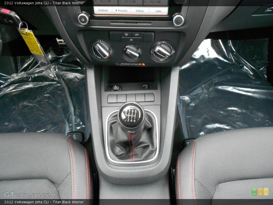Titan Black Interior Transmission for the 2012 Volkswagen Jetta GLI #61608675