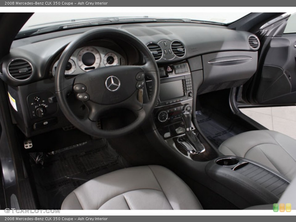Ash Grey 2008 Mercedes-Benz CLK Interiors