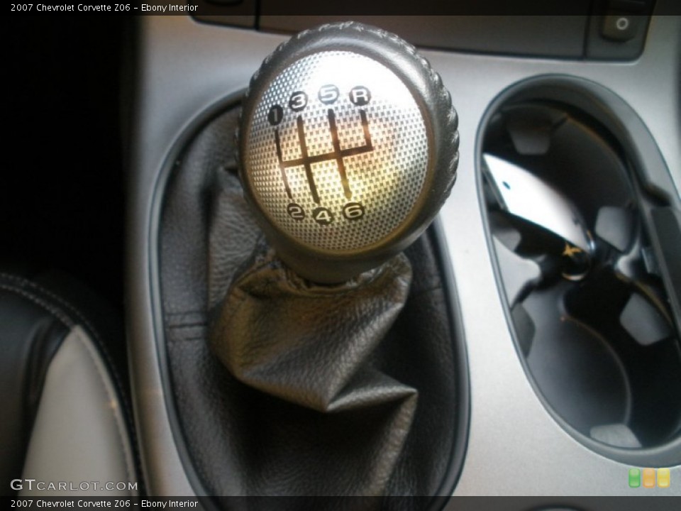Ebony Interior Transmission for the 2007 Chevrolet Corvette Z06 #61612914