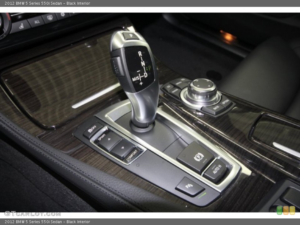 Black Interior Transmission for the 2012 BMW 5 Series 550i Sedan #61615785