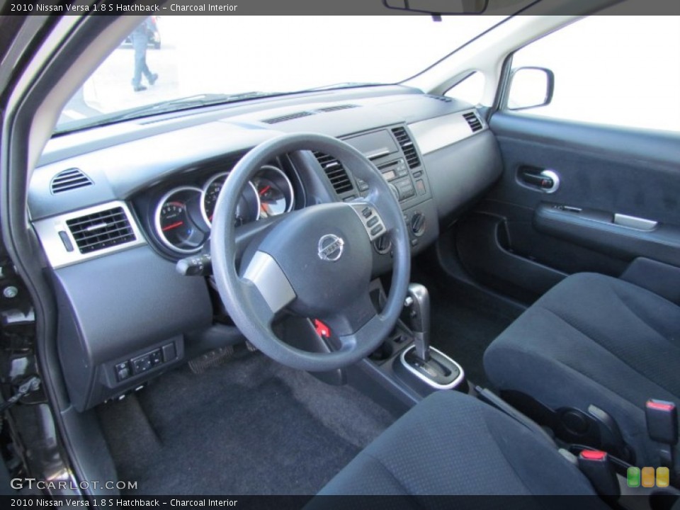 Charcoal Interior Photo for the 2010 Nissan Versa 1.8 S Hatchback #61616794