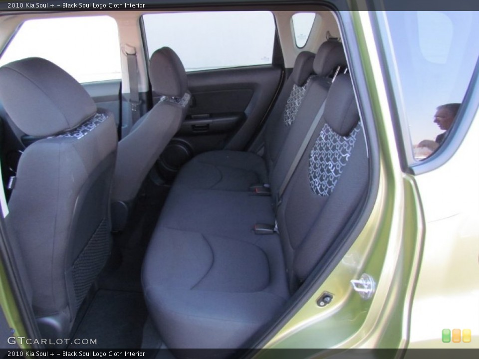 Black Soul Logo Cloth Interior Photo for the 2010 Kia Soul + #61616901