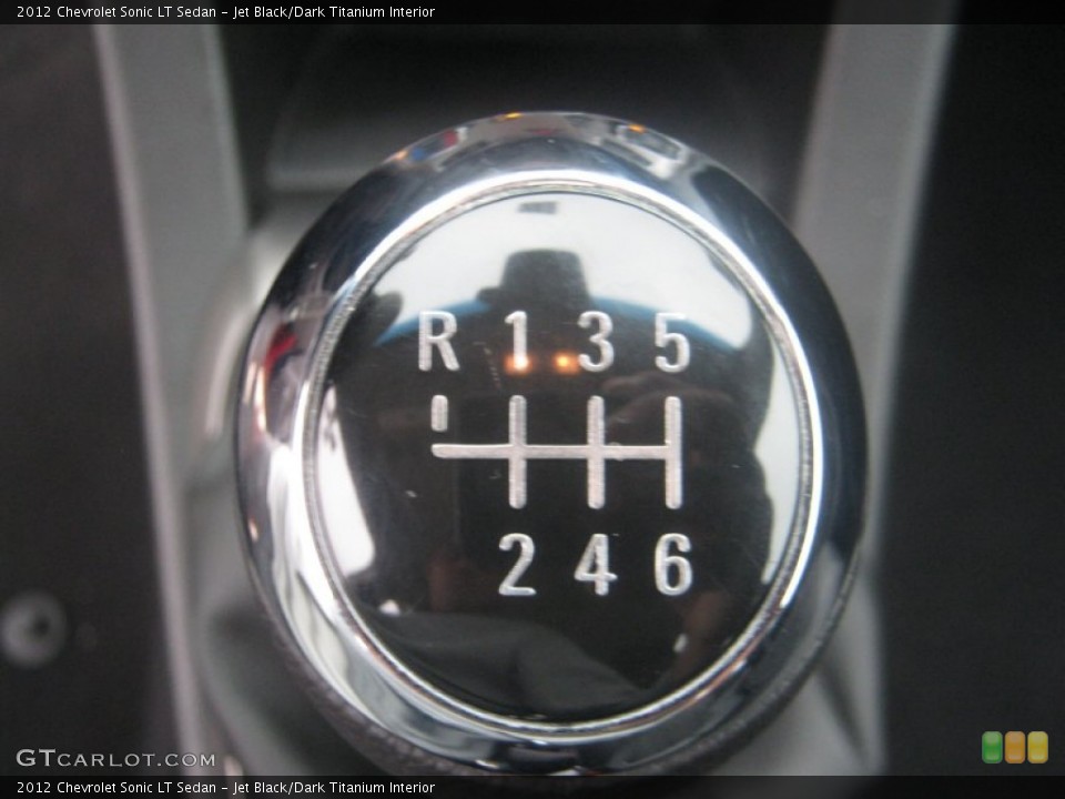 Jet Black/Dark Titanium Interior Transmission for the 2012 Chevrolet Sonic LT Sedan #61618917