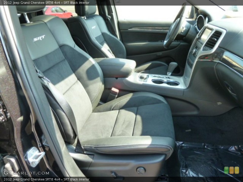 SRT Black Interior Photo for the 2012 Jeep Grand Cherokee SRT8 4x4 #61620324