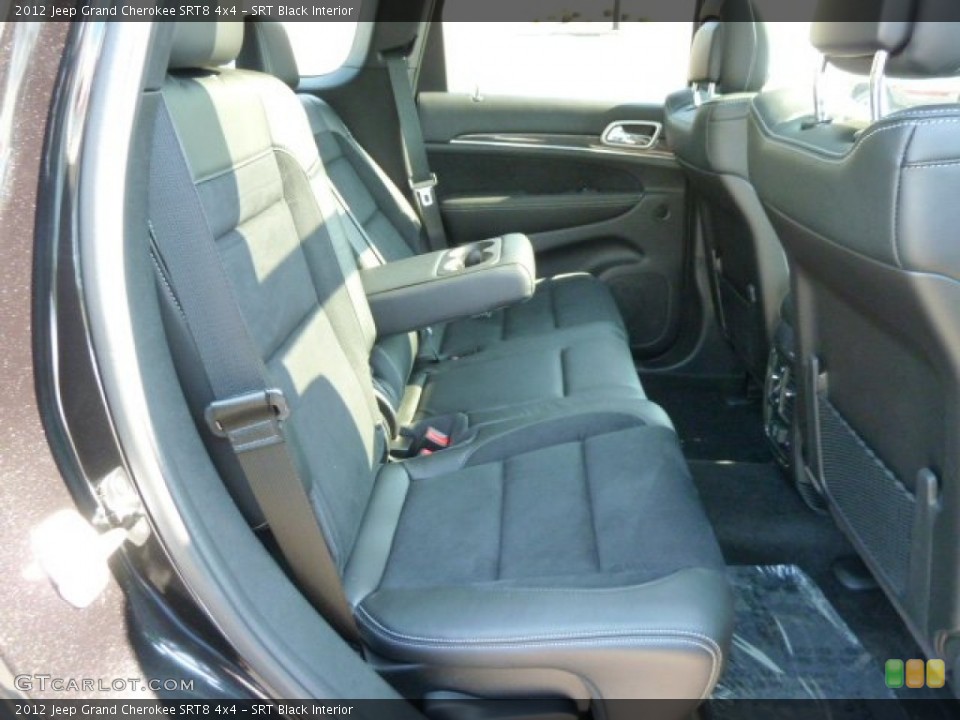 SRT Black Interior Rear Seat for the 2012 Jeep Grand Cherokee SRT8 4x4 #61620339