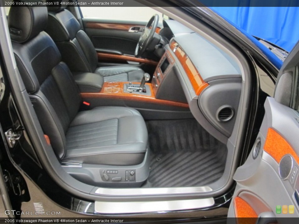 Anthracite 2006 Volkswagen Phaeton Interiors