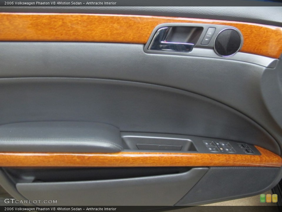 Anthracite Interior Door Panel for the 2006 Volkswagen Phaeton V8 4Motion Sedan #61623168