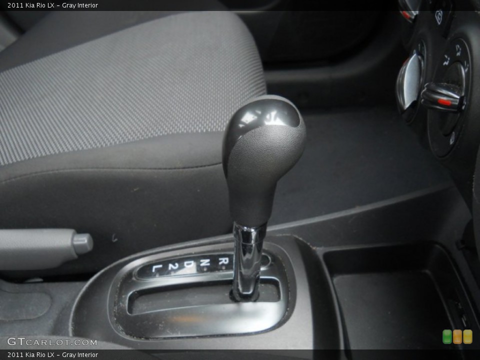 Gray Interior Transmission for the 2011 Kia Rio LX #61629543