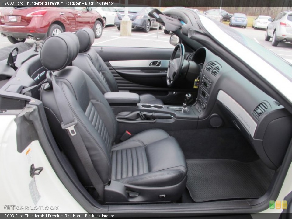 Black Ink Interior Photo for the 2003 Ford Thunderbird Premium Roadster #61632764