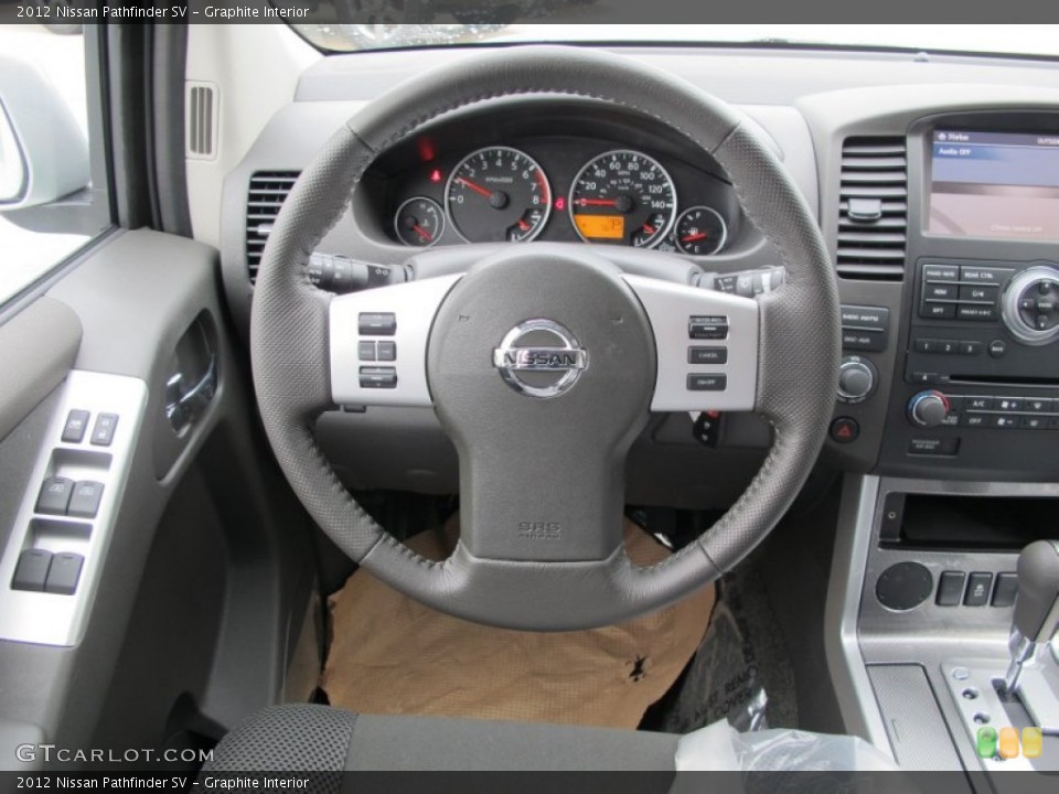 Graphite Interior Steering Wheel for the 2012 Nissan Pathfinder SV #61633268