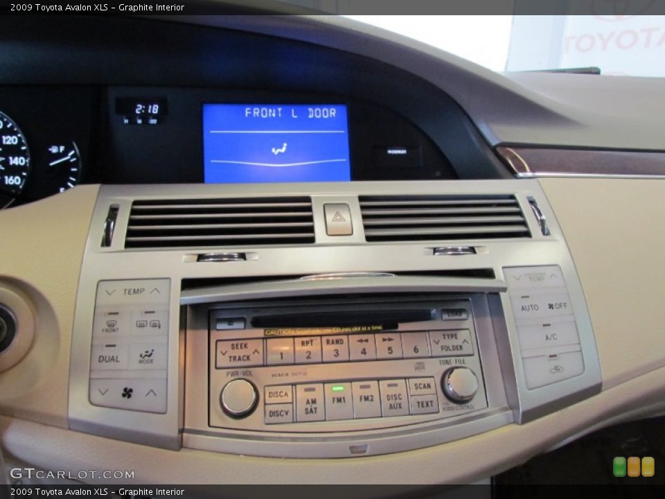 Graphite Interior Audio System for the 2009 Toyota Avalon XLS #61633778