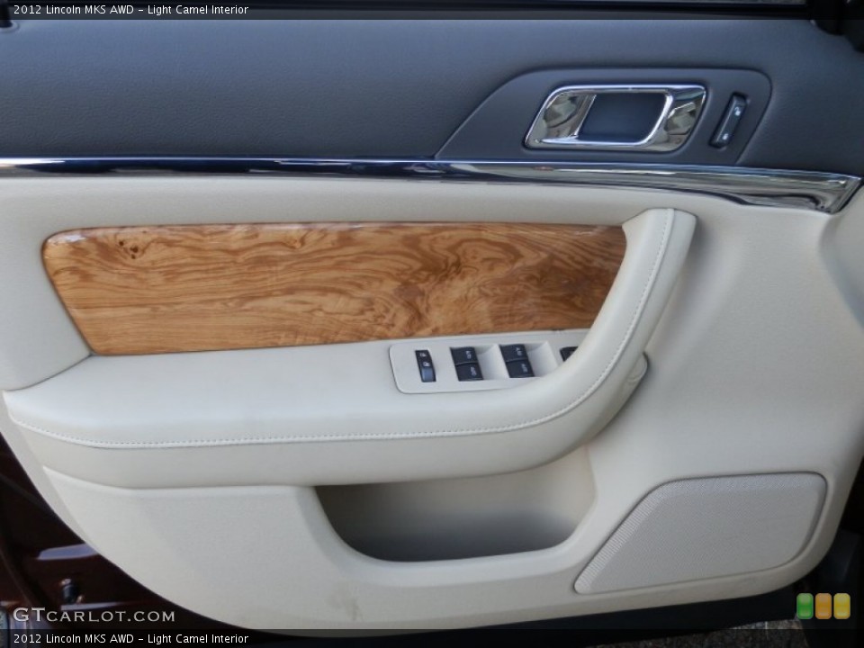 Light Camel Interior Door Panel for the 2012 Lincoln MKS AWD #61633946