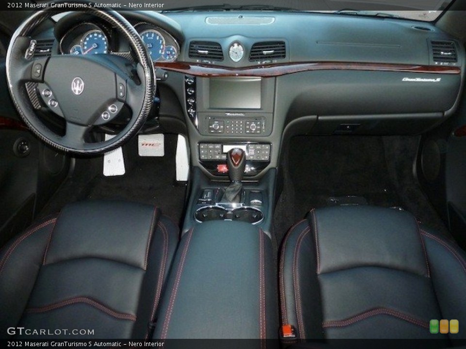 Nero Interior Dashboard for the 2012 Maserati GranTurismo S Automatic #61636239