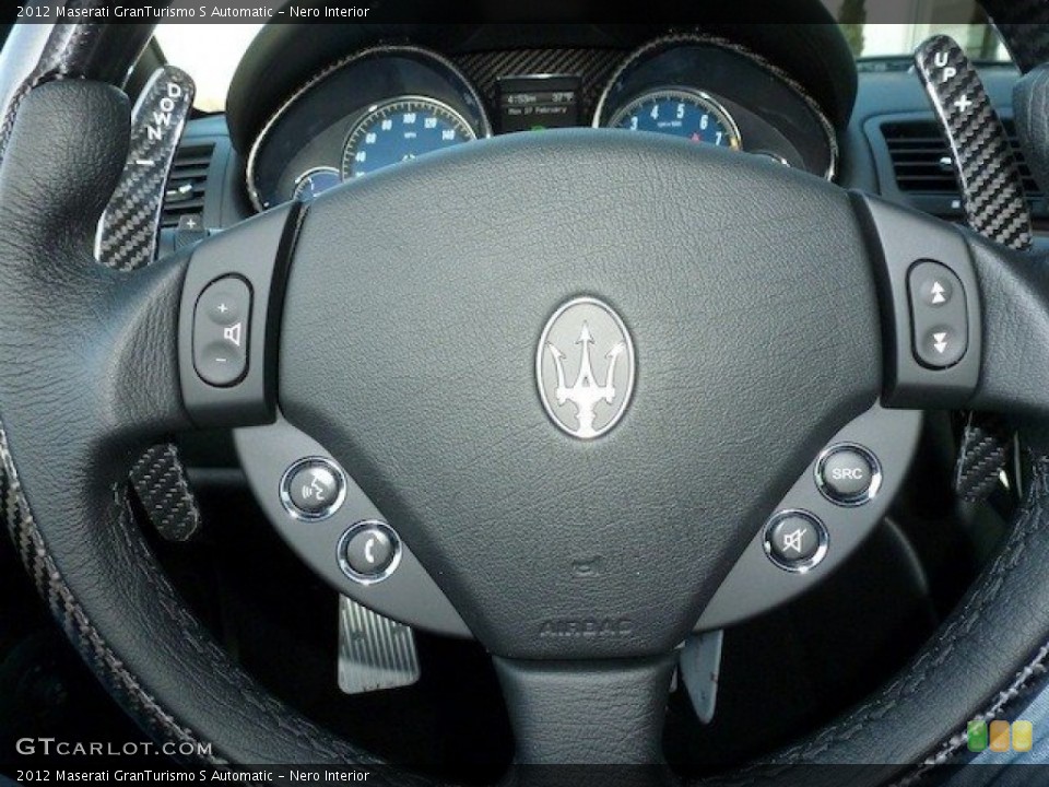 Nero Interior Controls for the 2012 Maserati GranTurismo S Automatic #61636247