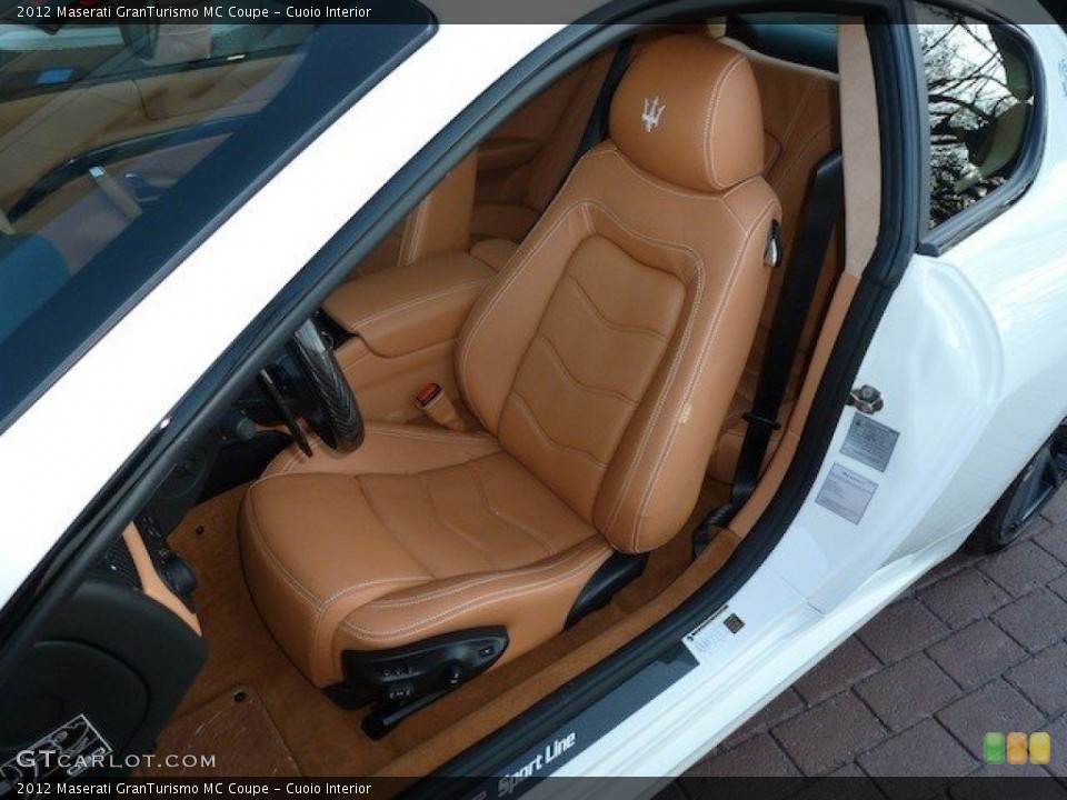 Cuoio Interior Front Seat for the 2012 Maserati GranTurismo MC Coupe #61636587