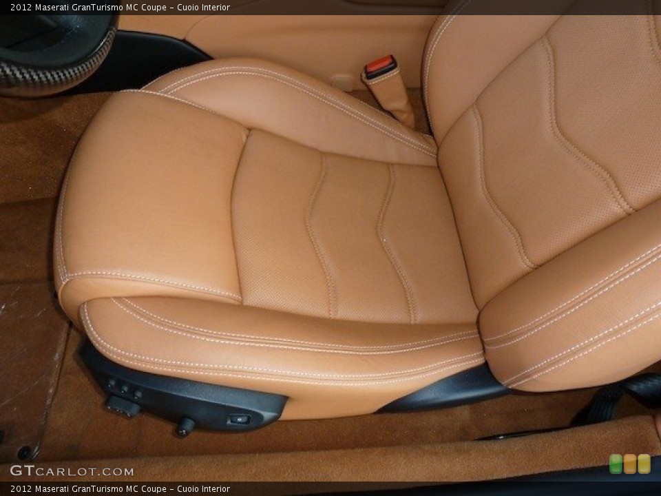 Cuoio Interior Front Seat for the 2012 Maserati GranTurismo MC Coupe #61636598
