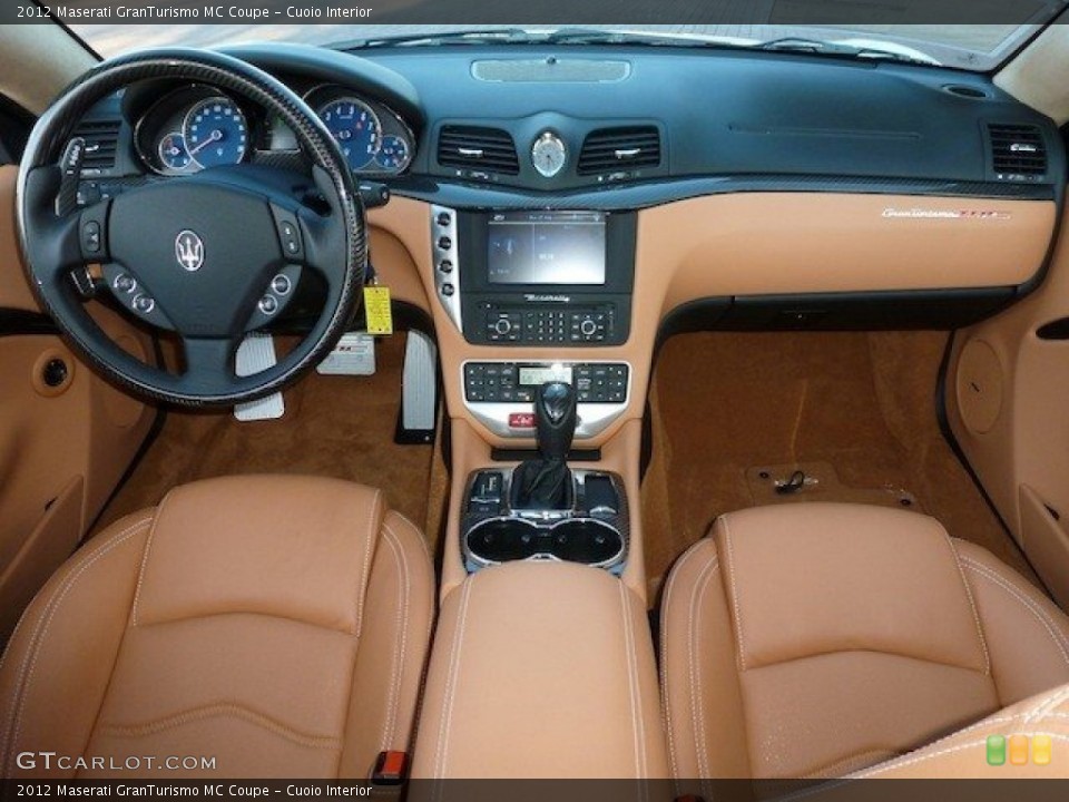 Cuoio Interior Dashboard for the 2012 Maserati GranTurismo MC Coupe #61636607