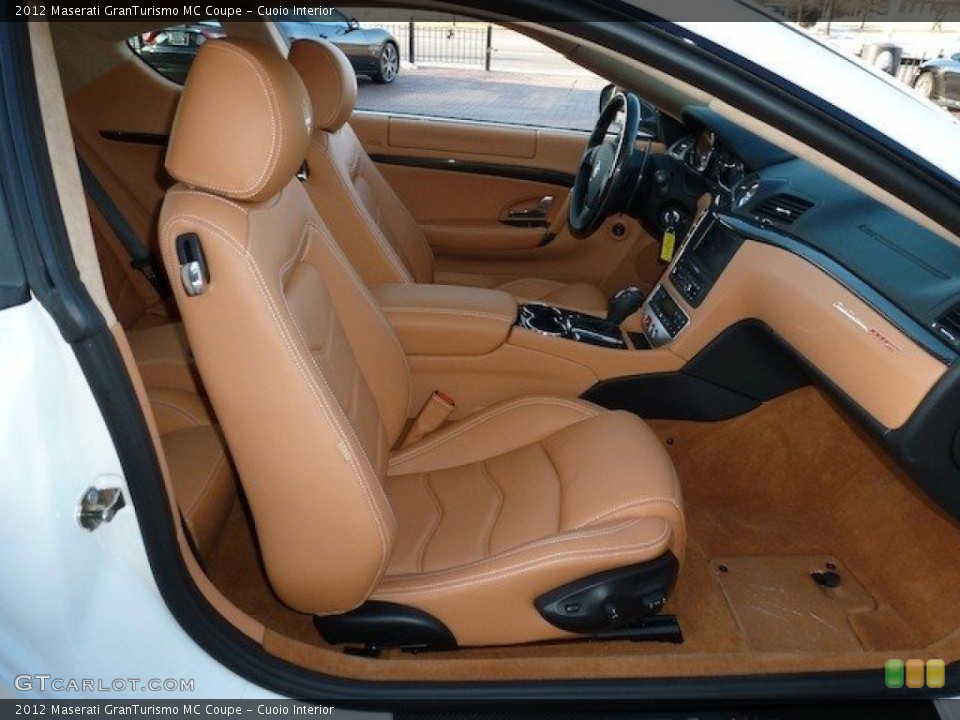Cuoio Interior Front Seat for the 2012 Maserati GranTurismo MC Coupe #61636745