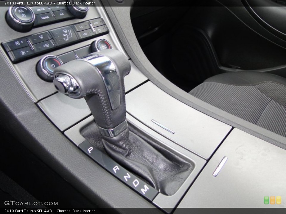 Charcoal Black Interior Transmission for the 2010 Ford Taurus SEL AWD #61640132