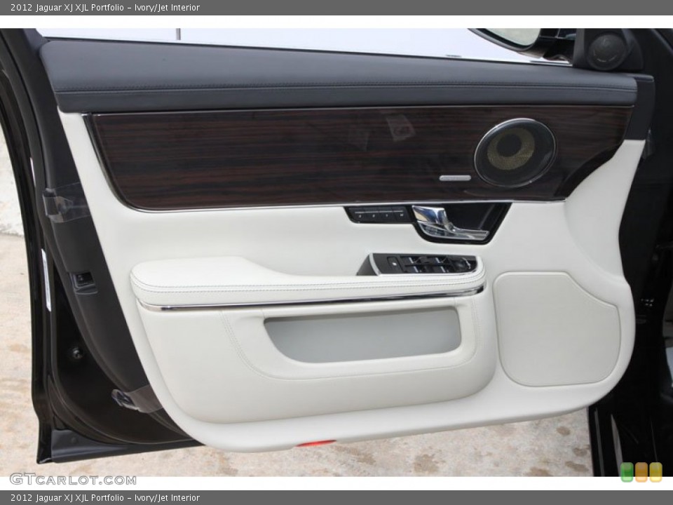 Ivory/Jet Interior Door Panel for the 2012 Jaguar XJ XJL Portfolio #61640735
