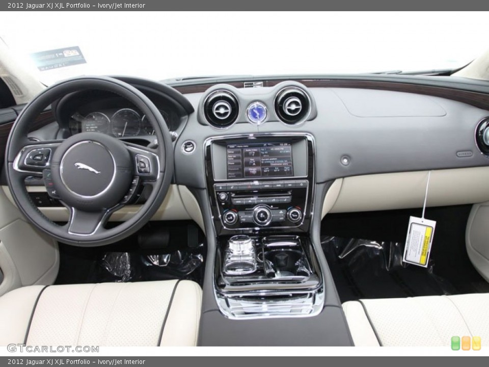Ivory/Jet Interior Dashboard for the 2012 Jaguar XJ XJL Portfolio #61640747