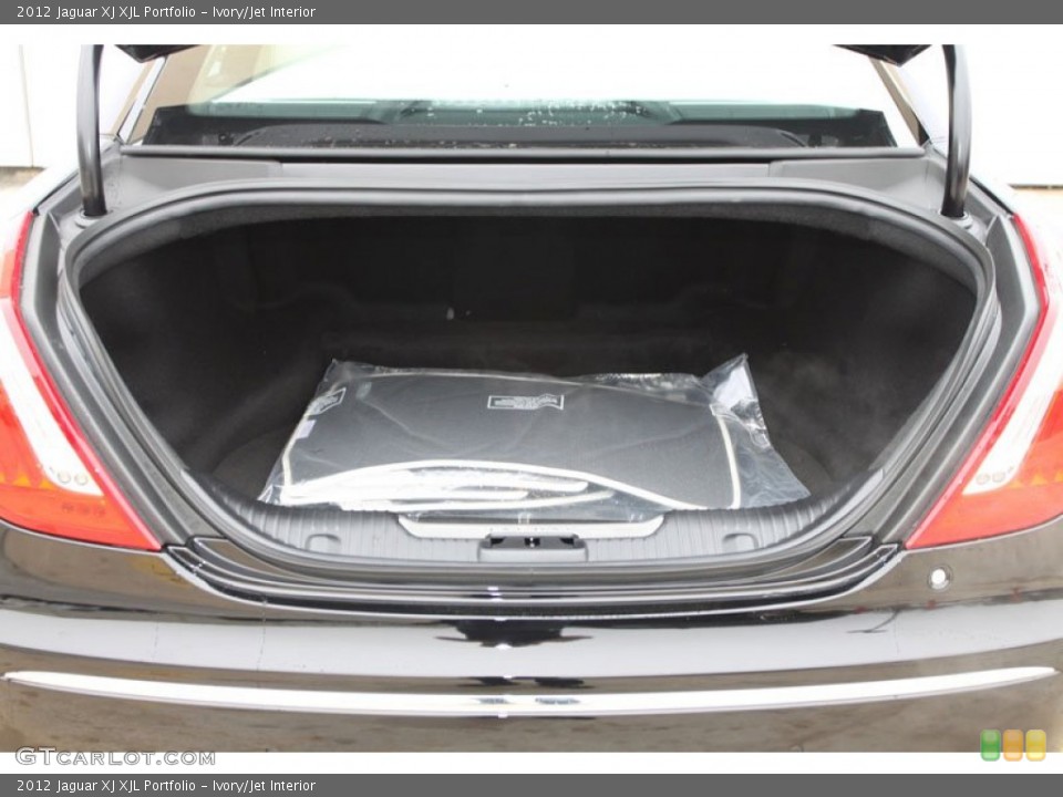 Ivory/Jet Interior Trunk for the 2012 Jaguar XJ XJL Portfolio #61640774