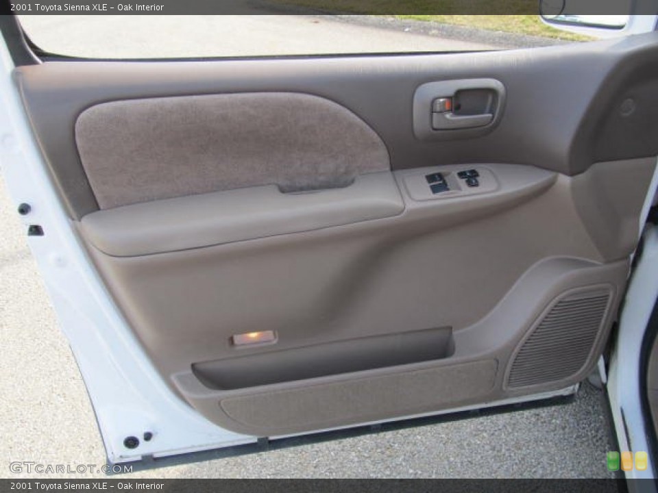 Oak Interior Door Panel for the 2001 Toyota Sienna XLE #61643261