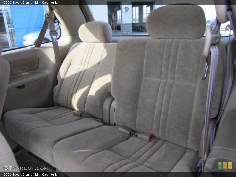 Oak Interior Rear Seat for the 2001 Toyota Sienna XLE #61643284