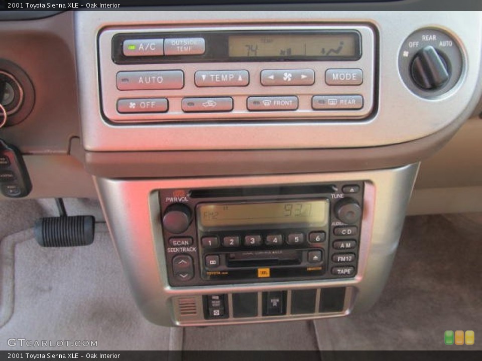 Oak Interior Controls for the 2001 Toyota Sienna XLE #61643297