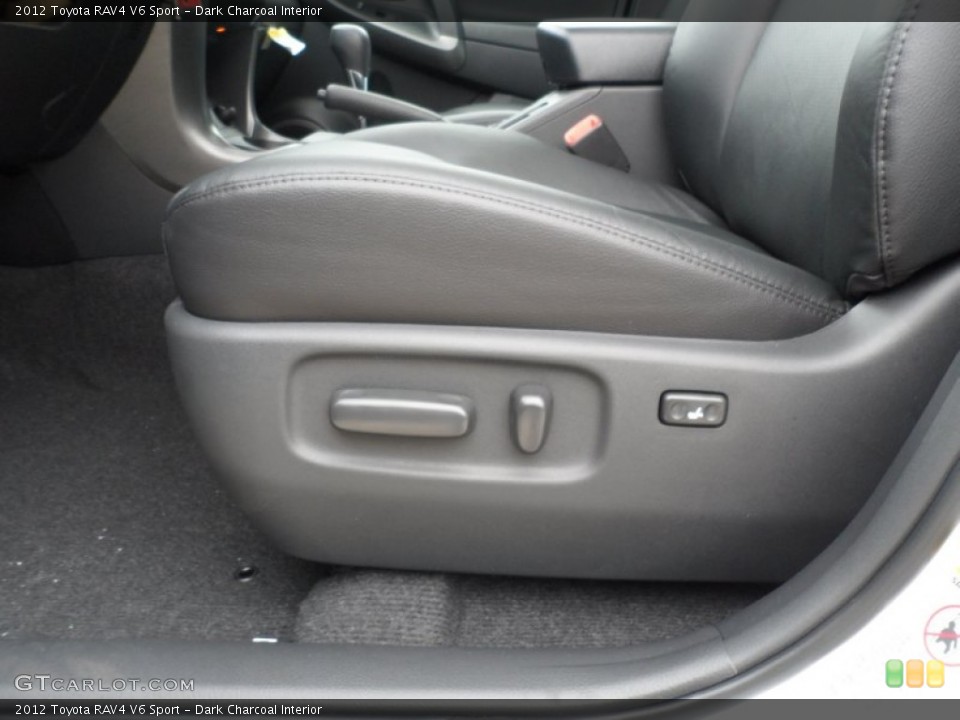 Dark Charcoal Interior Front Seat for the 2012 Toyota RAV4 V6 Sport #61643357