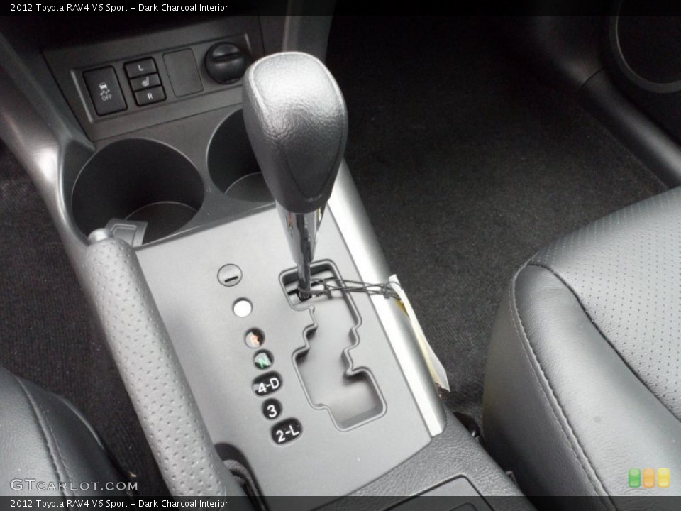 Dark Charcoal Interior Transmission for the 2012 Toyota RAV4 V6 Sport #61643399