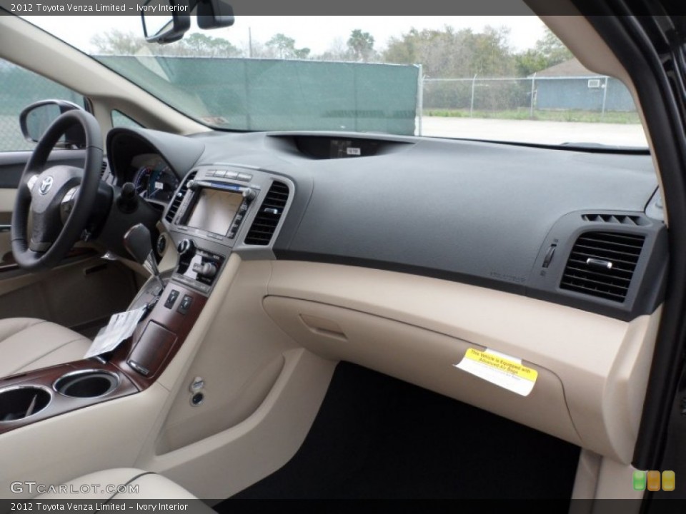 Ivory Interior Dashboard for the 2012 Toyota Venza Limited #61644200