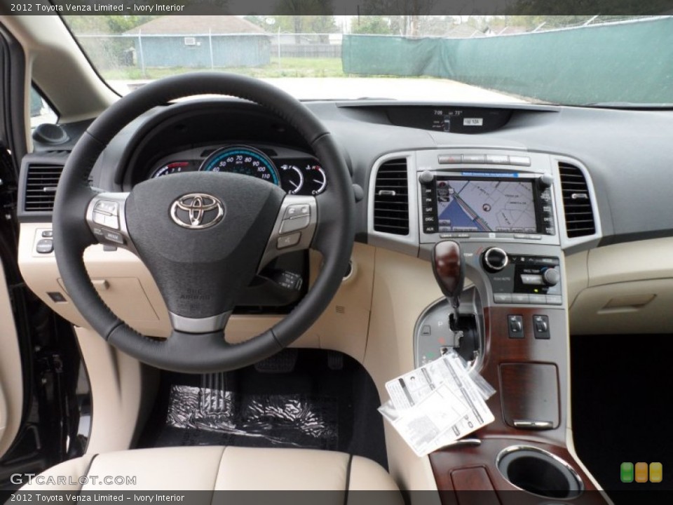 Ivory Interior Dashboard for the 2012 Toyota Venza Limited #61644263