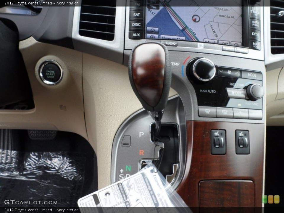 Ivory Interior Transmission for the 2012 Toyota Venza Limited #61644299