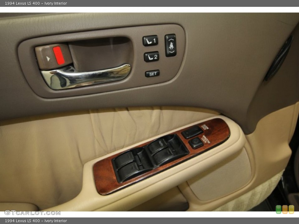 Ivory Interior Controls for the 1994 Lexus LS 400 #61649042