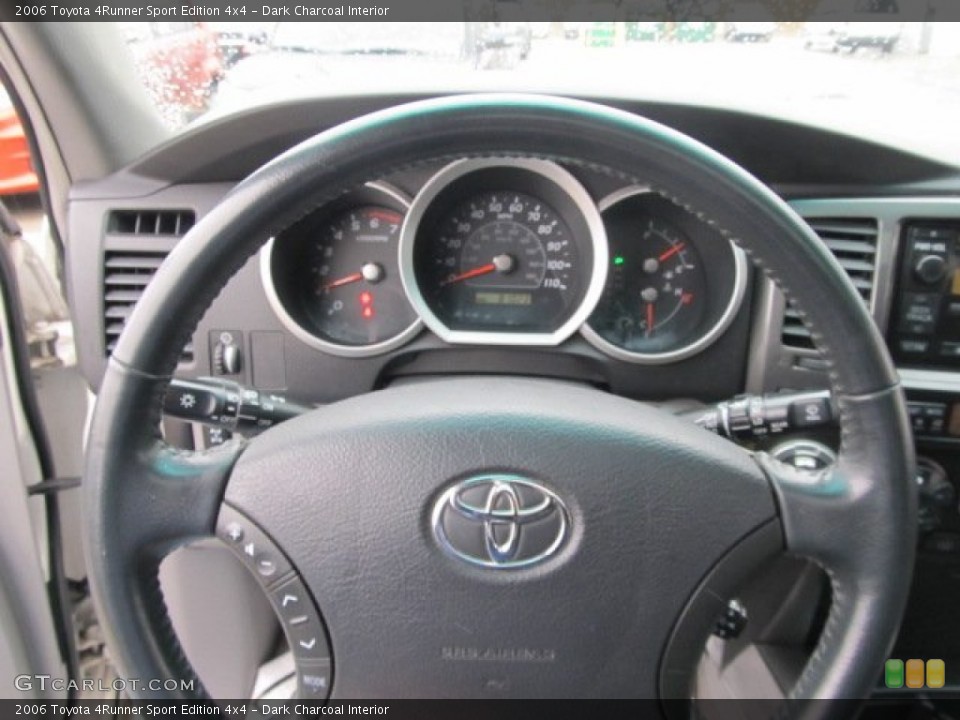 Dark Charcoal Interior Steering Wheel for the 2006 Toyota 4Runner Sport Edition 4x4 #61650817
