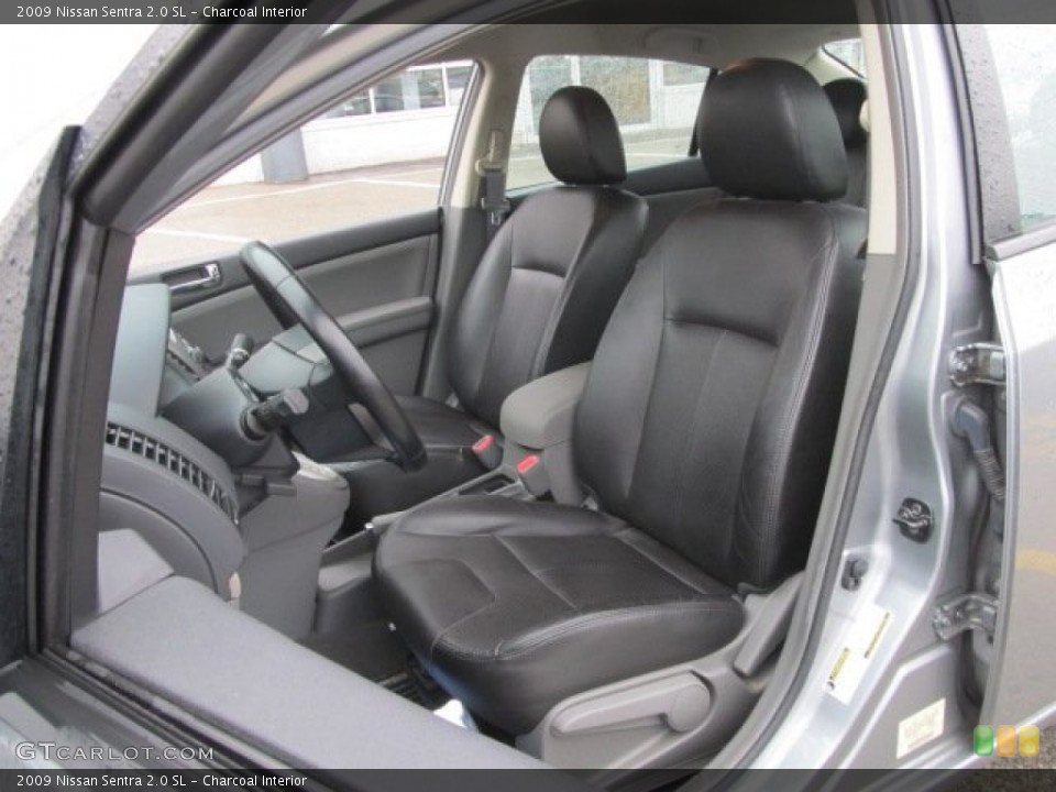 Charcoal Interior Photo for the 2009 Nissan Sentra 2.0 SL #61651141