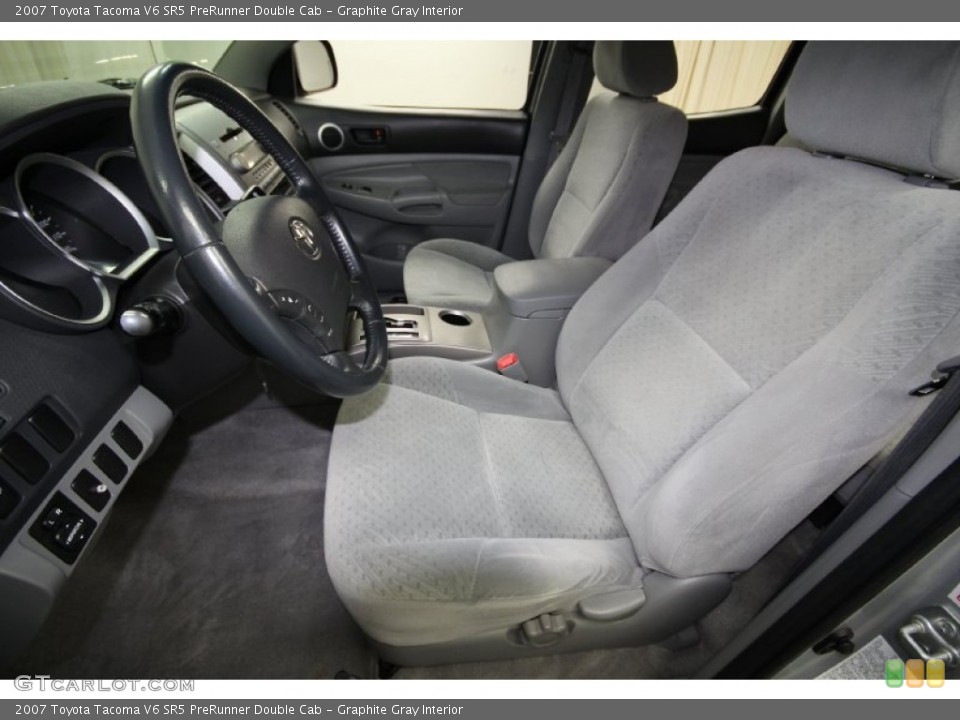 Graphite Gray Interior Photo for the 2007 Toyota Tacoma V6 SR5 PreRunner Double Cab #61651589