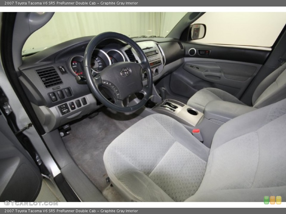 Graphite Gray Interior Photo for the 2007 Toyota Tacoma V6 SR5 PreRunner Double Cab #61651671
