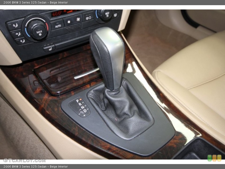 Beige Interior Transmission for the 2006 BMW 3 Series 325i Sedan #61652505