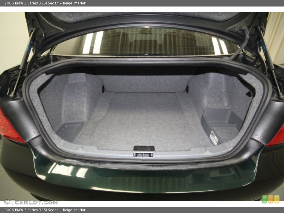 Beige Interior Trunk for the 2006 BMW 3 Series 325i Sedan #61652578